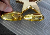 Metallstern-höhlt kundenspezifische Trophäen-Schale, glänzendes Gold überzogener Preis Trophäen