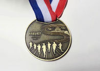60mm Durchmesser-kundenspezifische Sport-Medaillen, 10km Marathon-EBBs, die Preis-Medaillen laufen lassen