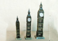 Uhr-Statuen-Eisen-Material Haupthandwerks-Geschenk-Londons berühmtes Big Ben des dekor-DIY