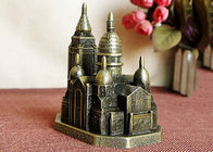 Bronze überzogene Handwerks-Geschenk-Russland-Kathedrale des Andenken-DIY des Christus-Architektur-Modells