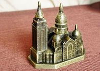 Bronze überzogene Handwerks-Geschenk-Russland-Kathedrale des Andenken-DIY des Christus-Architektur-Modells
