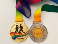Kundenspezifische Sport-Medaillen des Marathon-Andenken-Metall70mm