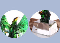 Jade-Glaschinese Liuli-Sieger-Andenken mit glasig-glänzendem Eagles auf die Oberseite