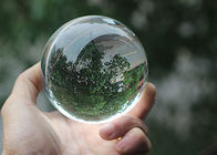 Transparente Glaskugel-Kristalldekoration macht den optionalen 2 - 30cm Durchmesser in Handarbeit