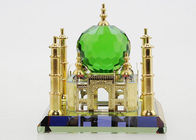 Miniatur- Kristall-Taj Mahal Replik 80*80*70mm für Reise gedenken