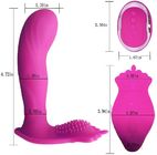USB-Silikon-vibrierendes Stabs-erwachsenes Sexspielzeug für Frauen