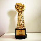 Personal-Preise Andenkengeschenk goldene polyresin Fist Trophy Company