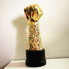 Personal-Preise Andenkengeschenk goldene polyresin Fist Trophy Company
