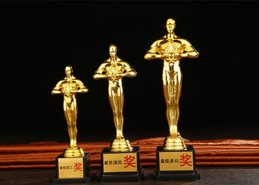 Metallstellungs-Preis höhlt Trophäen-hölzerne niedrige Art für kundenspezifisches angenommenes Logo Oscars